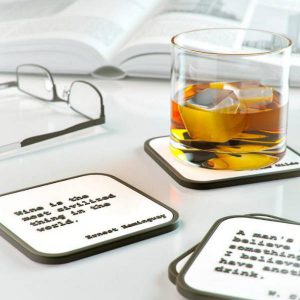 Quotes - תחתיות לכוסות ציטוטים -0