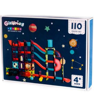 משחק מגנטים מסלולים 110 חלקים Superkids-0