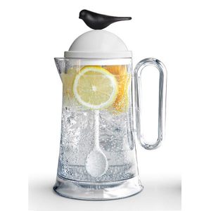 QUALY - קנקן למים צבע שחור-0