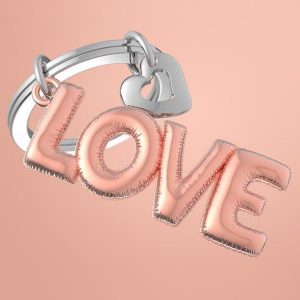 מחזיק מפתחות - Party Balloon LOVE -0