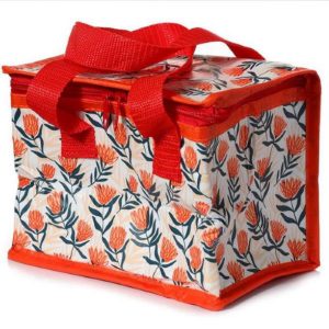 תיק אוכל תרמי - Protea Flowers-0