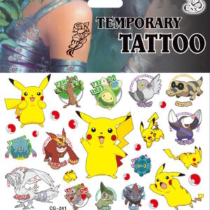 קעקועי פוקימון - Pokemon Tattoo