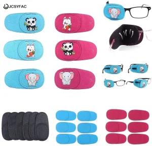 6PCS ילדים ילד חסימה רפואי עצלנית תיקון מצחייה לילדים פזילה טיפול ראיית טיפול ערכת ילדי בריאות