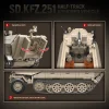 714 יחידות Sd.Kfz.251 חצי-מסילה רכב מוגן בניית קוביות טנק קלאסיות צבאיות צעצועים לילדים מבוגרים מתנה - תמונה 3