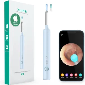 Bebird מודל יעיל ביותר xlife x3 אפליקציה חזותית האוזן האוזן האוזן האוזן האוזן, ערכות להסרת שעווה למבוגרים או ילדים