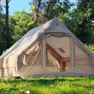 אוהל חיצוני למדבר אוויר למחנאות אוהל קנבס חיצוני סיטונאי יוקרתי דובאי אוהל נפח