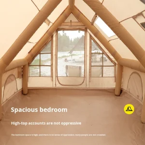 אוהל נפח למחנאות בחוץ מבד אוקספורד, צל עמיד למים, הזמנה מינימלית משולבת למסיבות