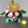 בובת אנימה פוקימון חדשה בעלת דמות Gk Bulbasaur Ivysaur Venusaur, מודל קולקטיבי לד PVC לקישוט פעולה, צעצועי יומולדת לילדים