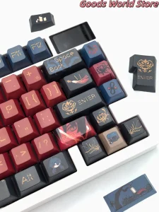 במלאי מקש Blade משחק Honkai Star Rail מקלדת מכאנית Keycap Blade Cosplay תחפושת אנימה מתנת הלווין