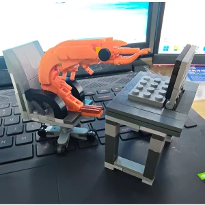 דמויות מודל של קוביות בנייה MOC, אספקת פאזלים, ערבוב אקראי של בנים ובנות, פורים יצירתיים של סלבריטאים באינטרנט