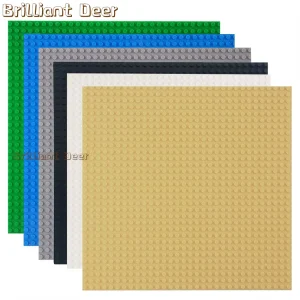 לוח בסיס לבניית קוביות בנייה קלאסיות בגודל 32x32 32x16 נקודות MOC DIY חלקים קטנים לדמויות העיר צעצועים לילדים