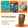 מדפסת תוויות ניידת E1000 PRO 203dpi תואמת למכונת תוויות Brother TZe231 HSE231 FX231 6-12mm תעשייתית - תמונה 3