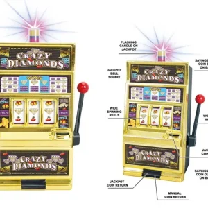 מכונת מזל פירות, בנק פיגמנטים, מתנת יום הולדת, בר משקאות משקאות, כרטיס טק, cl2, פריטים חדשים