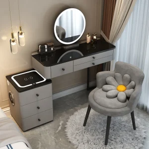 שולחן איפור פינתי פשוט וקטן מודרני לחדר השינה הראשי המותאם אישית יוקרתי וחכם במיוחד