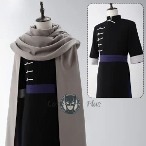 תחפושת קוספליי של אנימה גינטאמה קמוי בצבע שחור, מעיל ארוך למסיבת הלווין, בגדים למסיבת הלווין ולקרנבל לנשים וגברים