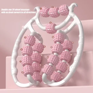 1 יחידה מקל רולר פום לעיסוי נקודת ההפעלה עבור זרועות, רולר לשרירי המרפק, כדור עיסוי קשיח וגלגל 20 סלוליט