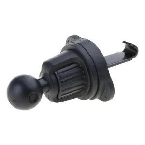 קליפ חיבור למזגן לרכב, מחזיק טלפון לרכב אוניברסלי, מחליף קליפ חיבור למזגן עגול בקוטר 17 מילימטר