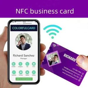 כרטיס NFC NTAG 216 כרטיס פלסטיק תכנותי מותאם אישית לביקורת של Google חומר עמיד למים תוכן בלתי מוגבל
