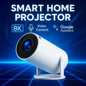 מקרן בית חכם 1080P HDR10 4K תומך נייד מיני מקרן WiFi Bluetooth מסך מראה תיאטרון Beamer TV Stick