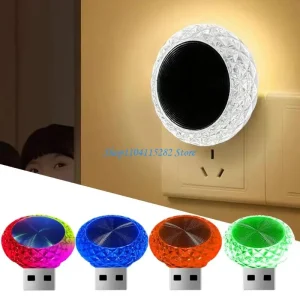 מנורת אווירת LED USB רב -פונקציונלית 7 מנורת 7 דינאמי צבע מצב רוח משפר אור לאור סלון באור סלון אור