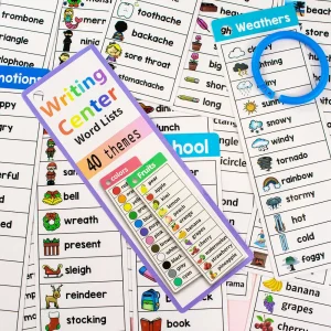 פאזל קלפי מילים צעצוע חינוכי קלפי מילים באנגלית 40 נושאים קלפי מילים לתלמידים קלפי למידה למורים עזרי הוראה