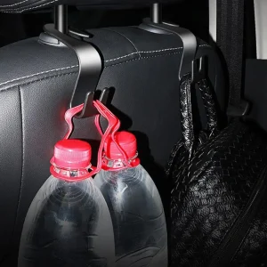 2 יחידות / חתול תליית ראש מושב לרכב עבור ארגון אחסון מושב אחורי מחזיק אחסון לתיק יד תיקים בגדים C P9L4