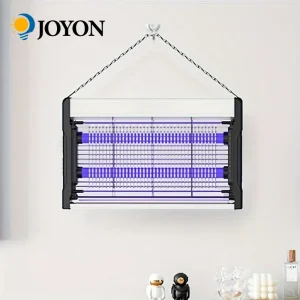 מנורת הרוגת יתושים JOYINLED עם תאורת UV, מלכודת חרקים לתפיסת זבובים בחדר השינה ובפנים, שליטה על מזיקים, מרחיק יתושים