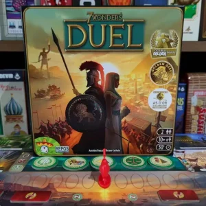 משחק הלוח 7 Wonders Duel |   משחק אסטרטגיה של שני שחקנים (זמן השמעה של 30 דקות)