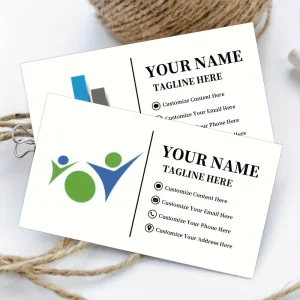 500 יחידות כרטיסי ביקור מקצועיים בהתאמה אישית, הדפסה לקבוצות עסקיות, עיצוב חינם, הוכחה, משלוח מהיר למשרד החברה