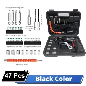3.6v כלי חשמל להגדיר תיקון תחזוקה ביתי 1800mah סוללת ליתיום מיני מקדחה חשמלי