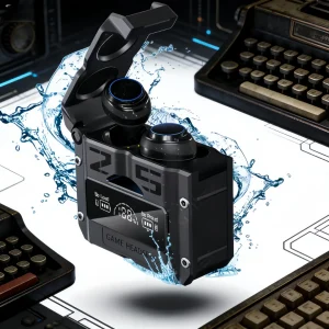 אוזניות אלחוטיות M25 TWS אוזניות בלוטות' מגע בקרת רעש סטריאו עמידות למים אוזניות