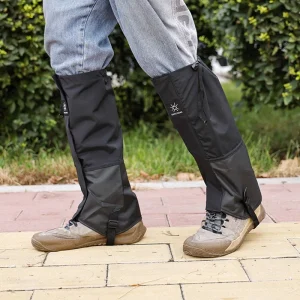 גטרים לרגליים עמידים במים לחוץ - מכסי שלג תרמיים לטיולים / מחנאות (אוניסקס)