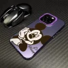 כיסוי טלפון Disney Mickey And Minnie עבור Apple iPhone 15 16 Plus 14 Pro 13 X XS Max 12 Pro 11 Pro Max XR 13 Pro Max כיסוי יוקרתי