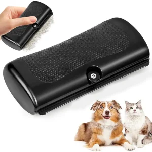 מברשת הסרת שיער מקצועית לחיות מחמד רב תכליתית, מברשת חתן ארגונומית להסרת שיער כלבים, כלי הסרת שיער לכלבים