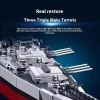 מודל קוביות בניית ספינת מלחמה MOC WW2 USS Missouri בסדרה הצבאית של חיל הים הצבאי של מלחמת העולם השנייה צעצו... - תמונה 5
