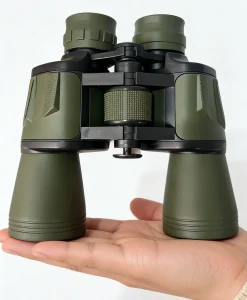 משקפת צבאית 20x50 למבוגרים - משקפת טקטית עמידה למים HD בהגדלה גבוהה לטיולים, צפייה בציפורים ועוד