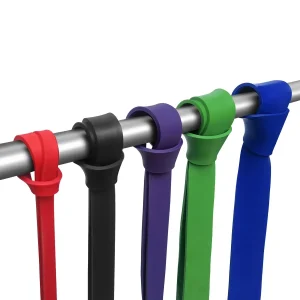 סרט עמידות לטקס פילאטיס ספורט כושר תרגול סרט אלסטי כבד כוח משיכה קרוספיט ציוד כושר