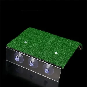 פלטפורמת ציד צב צב צף אי אקווריום אי מוס צב טיפוס סולם דשא אביזרי אקווריום קישוט