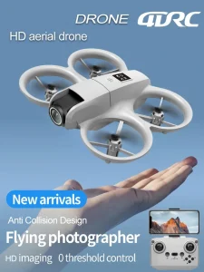 רחפן חדש מיני 4K מקצועי HD 180 ° ESC מצלמות כפולות מיני WIFI Dron מתקפל RC Quadcopter צעצועי UAV מתנה לילדים