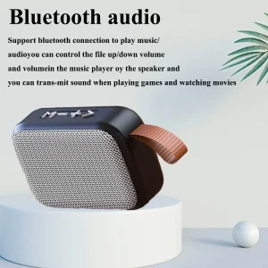 רמקולים ניידים לחוץ Bluetooth 5.0 מיני אוקספורד רמקול אלחוטי עמוד 3D נגן מוזיקה סטריאופוני סראונד סאונד הייפי