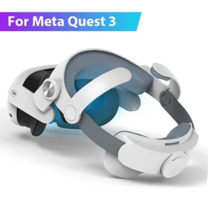 רצועת Elite הניתנת להחלפה עבור אוזניות Meta Quest 3 VR שיפור נוחות רצועת ראש מתכווננת עבור אביזרי Meta Quest 3 קסדה