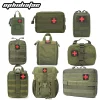 תיק IFAK EDC, תיק מותאם למותן, ציוד ציד חירום, ערכת כלי עזרה ראשונה לחוץ, תיק קמפינג ושרידה