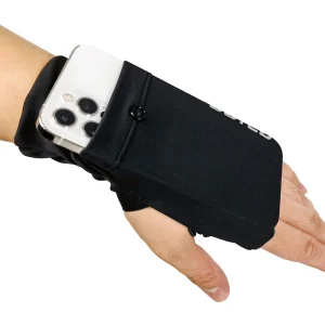 תיק זרוע לטלפון נייד רץ חדש עם כפפה, תיק יד דק לטלפון נייד