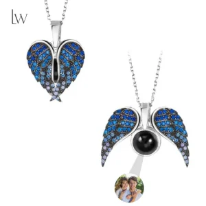 שרשרת תמונה מותאמת — כנפי מלאך